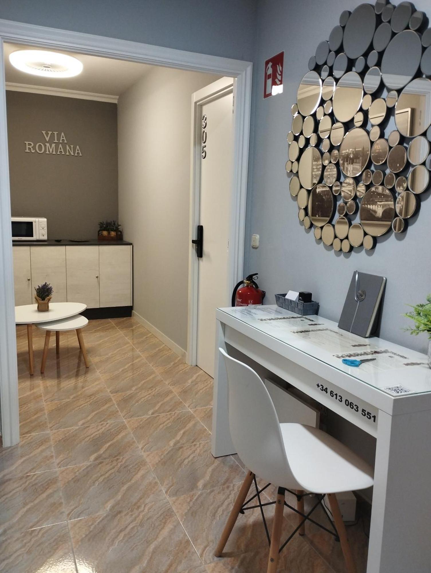 Grupo Arcanos Pension Atenea & Via Romana Caldas De Reis Eksteriør billede